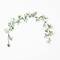 6.5ft. Pre-Lit LED Green Olive Leaf Garland